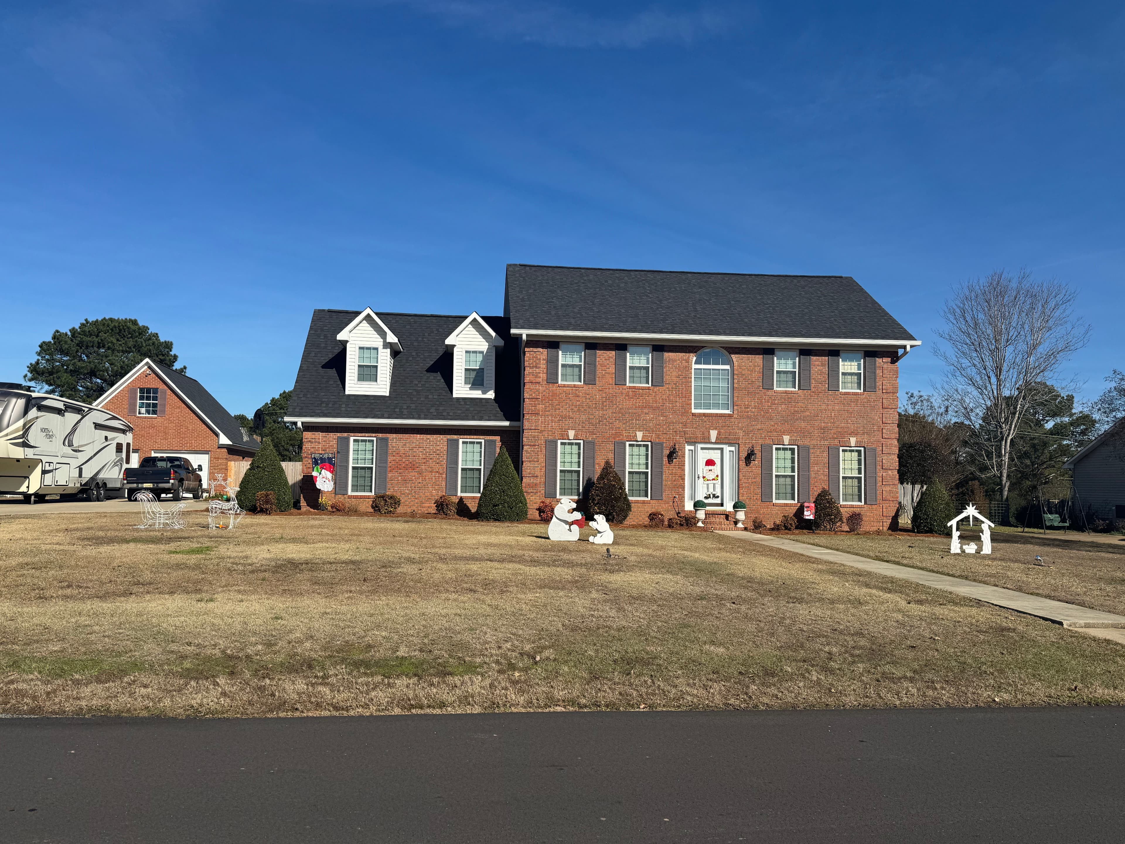 Project Beautiful Brick Home Roofing Installation image
