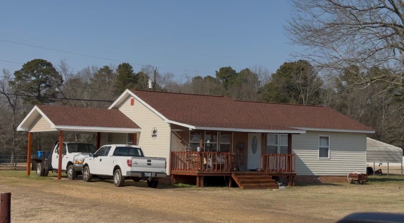 Project Beautiful Red-Brown Roof Installation in Caledonia MS image