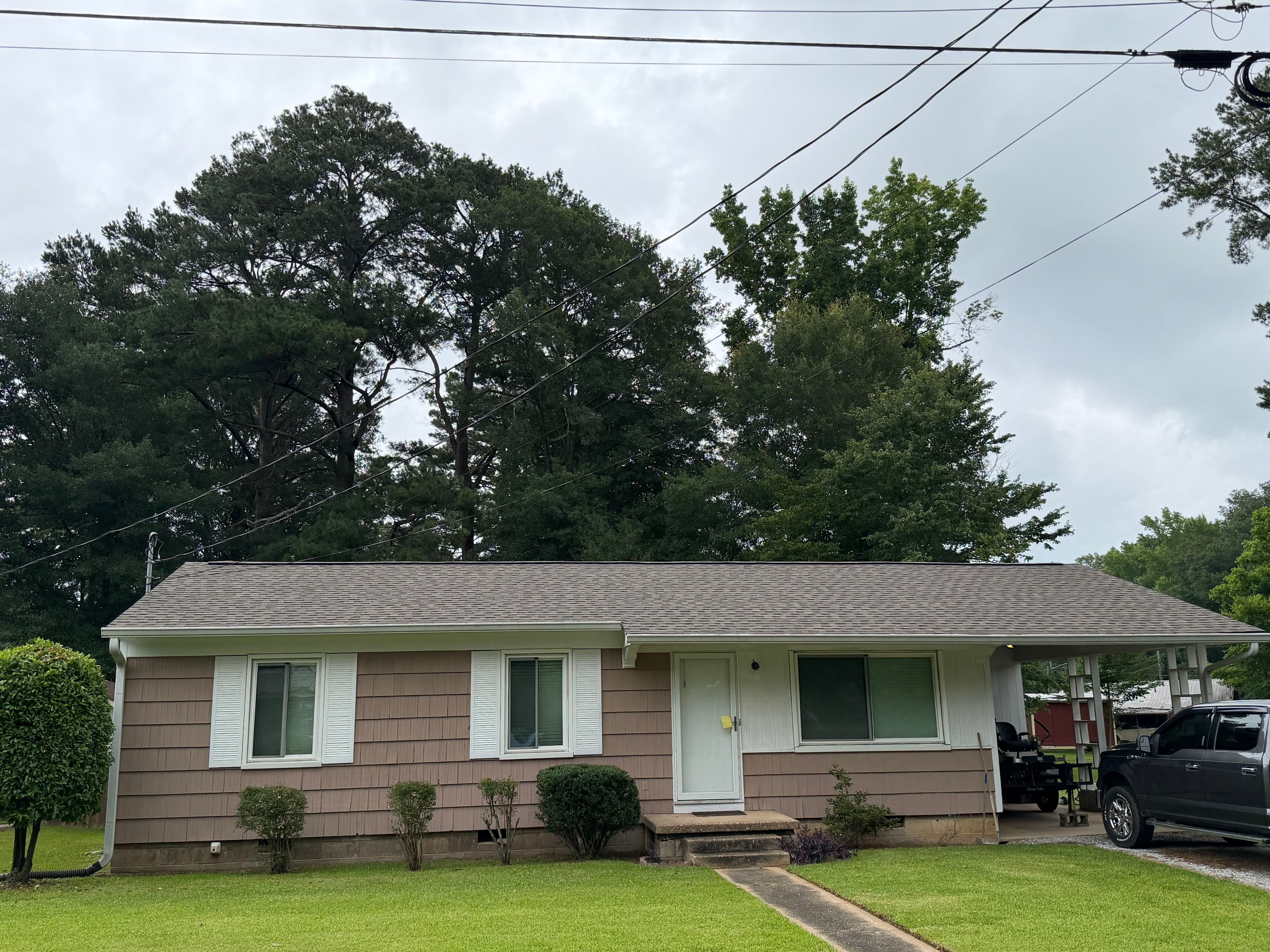 Project Complete Tear-Off and Shingle Reinstall on This Ranch Home image